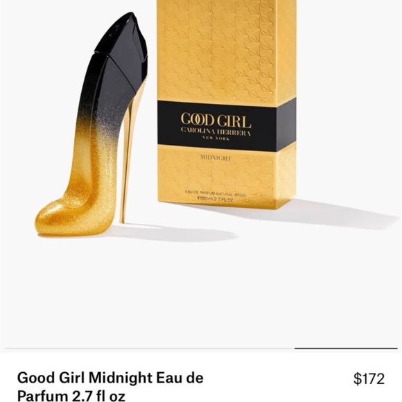 Carolina Herrera Other - Carolina Herrera Good Girl Midnight Black and Gold Perfume